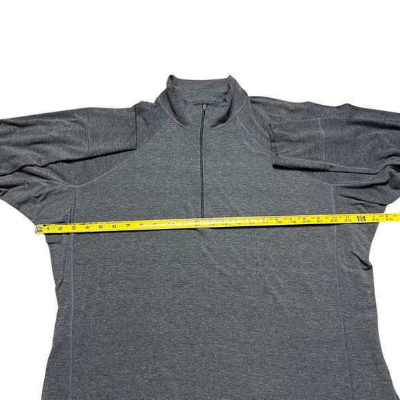 Patagonia R1 1/4 Zip Crosstrek Pullover Men’s Large Gray Polartec Fleece Stretch - Picture 3 of 4